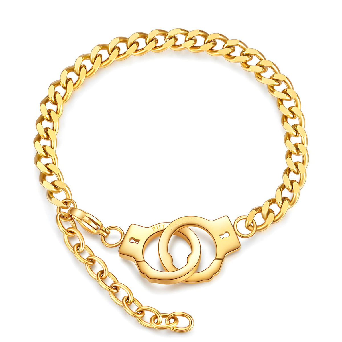 Bracelet 18K Gold-plated steel